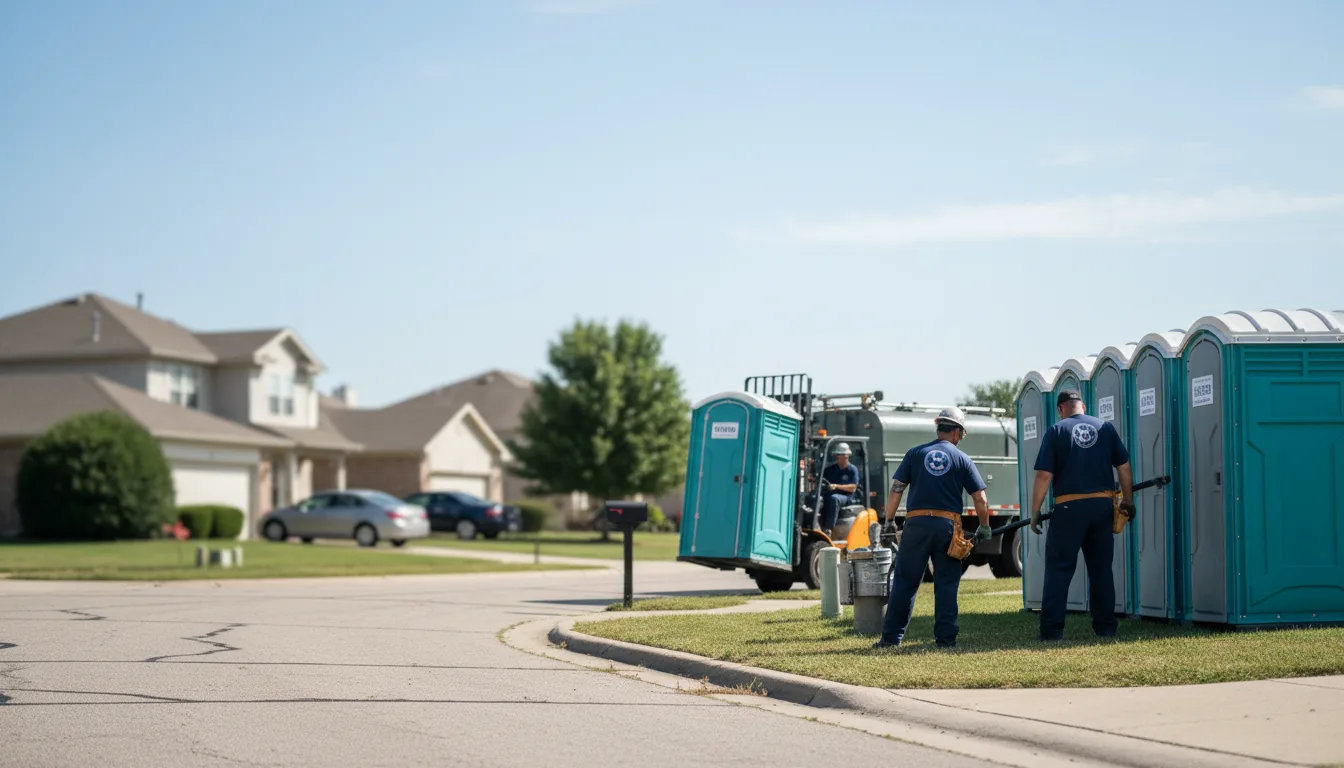 Porta Potty Rental in Fidelity, IL near me